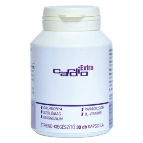 Cardio extra galagonya, szőlőmag, magnézium, paradicsom, B6-vitamin étrend-kiegészítő kapszula 30db