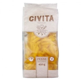 Civita kukorica száraztészta (penne) 450g