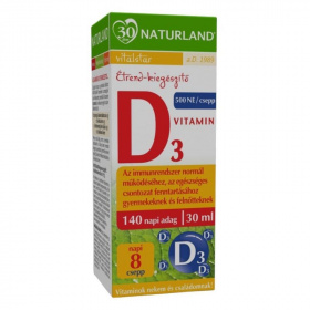 Naturland D3-vitamin csepp 30ml