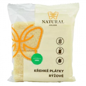 Natural Jihlava extrudált rizsszeletek 75g