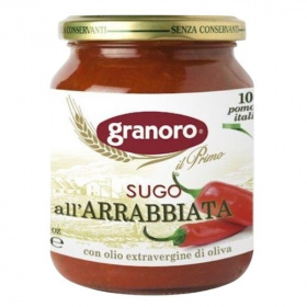 Granoro tésztaszósz arrabbiata 370g