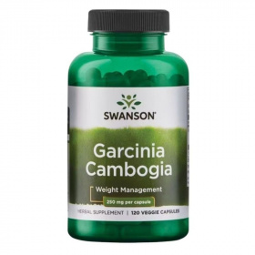 Swanson Garcinia Cambogia kivonat 250mg növényi kapszula 120db