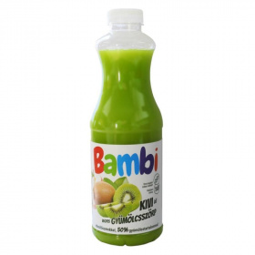 Bambi Light gyümölcs szörp kivi 1000ml