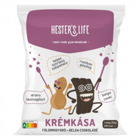 Hesters Life zabkása földimogyorós-belgacsokis krémkása 50g