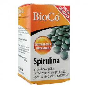 BioCo spirulina tabletta Megapack 200db