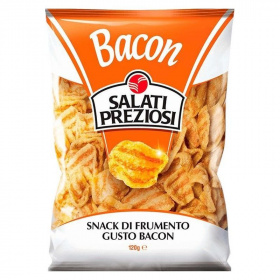 Salatipreziozi bacon ízű chips 120g