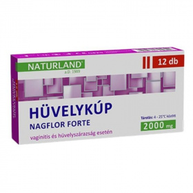 Naturland nagflor forte hüvelykúp 2000mg 12db