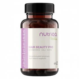 Nutriqa hair beauty pro gyönyörű haj kúra vegán kapszula 60db