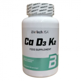 BioTechUSA Ca-D3-K2 kapszula 90db