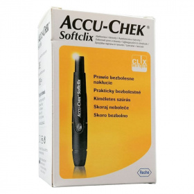 Accu-Chek Softclix ujjbegyszúró készülék 1db + lándzsa 25db