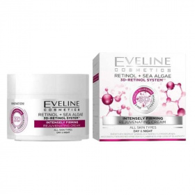 Eveline 3D Retinol intenzív feszesítő bőrfiatalító arckrém minden bőrtípusíra 50ml