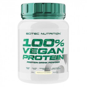 Scitec 100% vegan protein por vanília 1000g