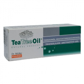 Dr. Müller Tea Tree Oil teafa olajos arctisztító gél 200ml