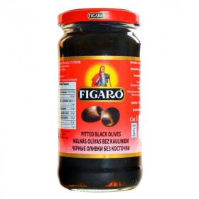 Figaro olívabogyó fekete magozott 240g