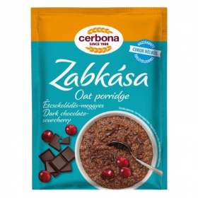 Cerbona zabkása étcsoki-meggy hozzáadott cukor mentes 50g