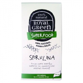 Royal Green Spirulina tabletta 120db