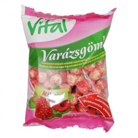 K. Vital varázsgömb cukormentes extrudált kukoricagolyó (málna ízű) 20g