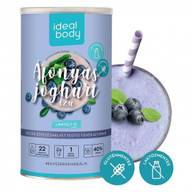 Idealbody fogyókúrás italpor áfonyás joghurt 525g