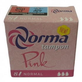 Norma pink tampon 8db