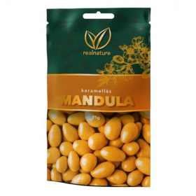 Real Nature karamellás mandula 75g