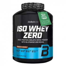 BioTechUSA Iso Whey Zero lactose free (csokoládé) tejsavó fehérjepor 2270g