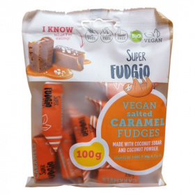 Super fudgio bio vegán karamella sós karamellás 100g