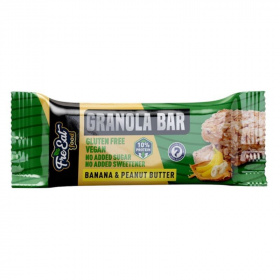 Freeat food granola bar banános granolás szelet növényi fehérjével 50g