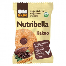 Nutribella teljeskiőrlésű keksz kakaó krémes 50g