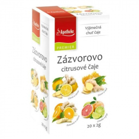 Apotheke Premier gyömbér tea variációk (20x2g) 20db