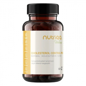 Nutriqa cholesterol control pro normál koleszterin kúra vegán kapszula 60db