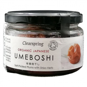 Clearspring umeboshi sós japán szilva 200g