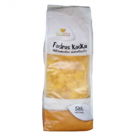 Lovediet gluténmentes száraztészta (fodros kocka) 500g