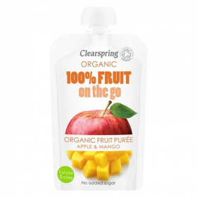 Clearspring Bio Fruit on the Go Alma-Mangó 120g