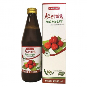 Medicura acerola 100% bio gyümölcslé 330ml