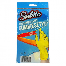 Subito Háztartási Gumikesztyű (L, 1pár) 1db