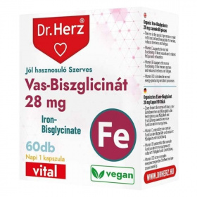 Dr. Herz Vas-biszglicinát 28mg kapszula 60db