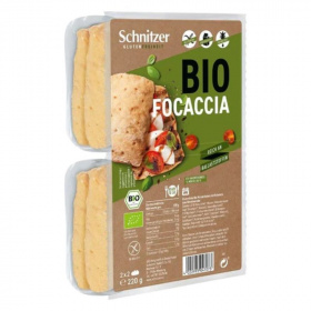 Schnitzer bio gluténmentes focaccia 220g