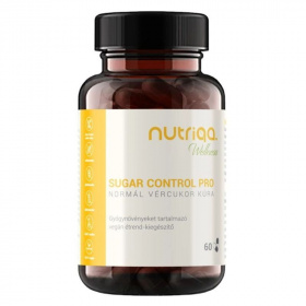 Nutriqa sugar control pro normál vércukor kúra vegán kapszula 60db