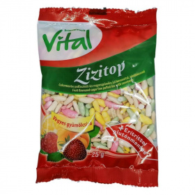 K. Vital zizi cukormentes puffasztott rizs (vegyes gyümölcs ízű) 25g