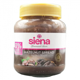 Siena kakaós mogyorókrém (édesítőszerrel) 400g