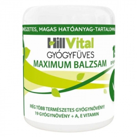 Hillvital gyógyfüves maximum balzsam 250ml