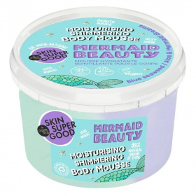 Skin super good testápoló mousse hidratáló csillogó mermaid beauty 250ml