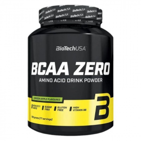 BioTechUSA BCAA ZERO (zöldalma) aminósav italpor 700g