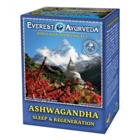 Everest Ayurveda Ashwagandha alvás és megnyugvás tea 100g