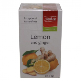 Apotheke gyömbéres citrom filteres tea (20x2g) 20db