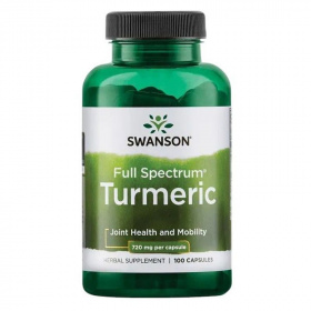 Swanson Turmeric kurkuma kapszula 100db