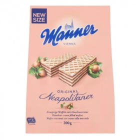 Manner mogyorókrémes ostya 200g