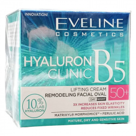 Eveline bioHYALURON 4D 50 + nappali és éjszakai krém 50ml