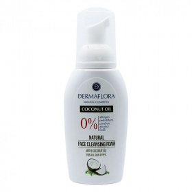 Dermaflora 0% arctisztító hab (kókuszolaj) 100ml