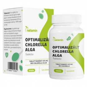 Netamin Optimalizált Chlorella Alga (475mg) tabletta 120db